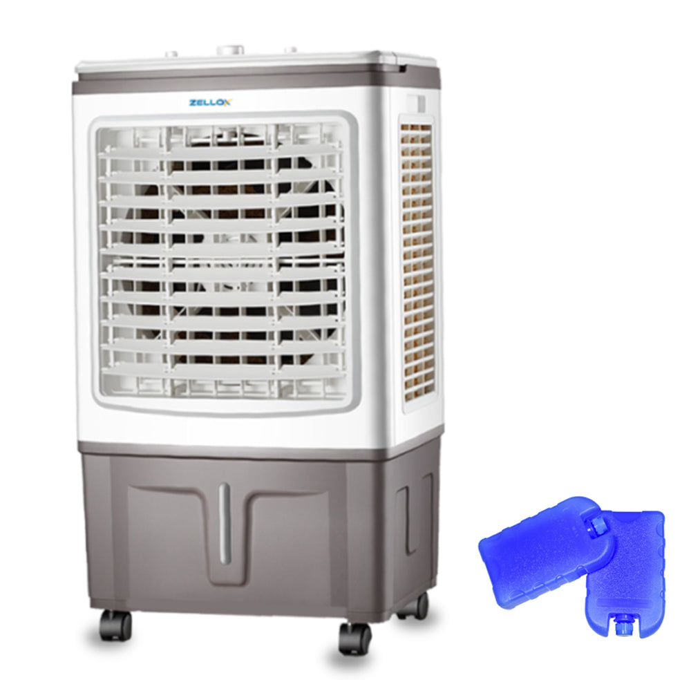 Climatizador de Ar Evaporativo Zlx-30 30litros 100w 4 Funções Branco Zellox