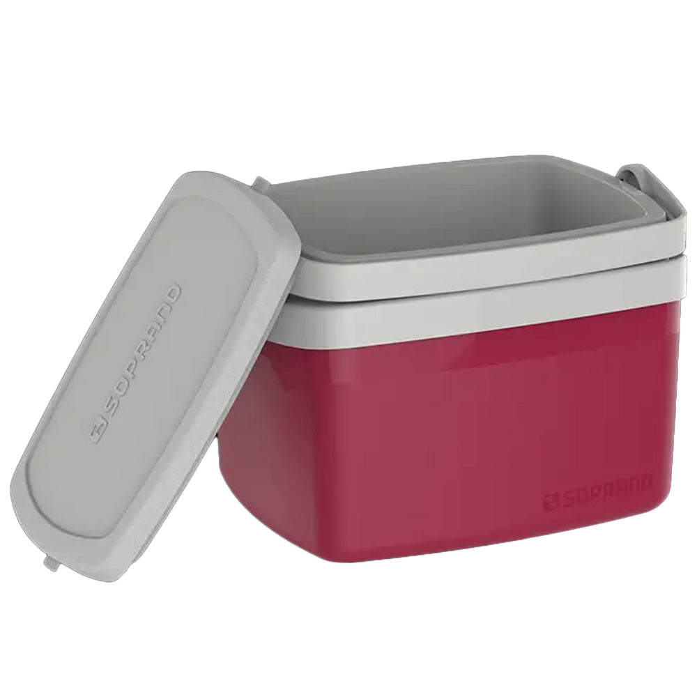 CAIXA COOLER TERMICA TROPICAL 5 L COM ALÇA CAMPING, PESCA, TAMPA COM PORTA COPO