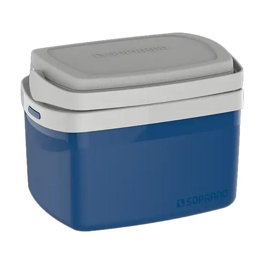 CAIXA COOLER TERMICA TROPICAL 5 L COM ALÇA CAMPING, PESCA, TAMPA COM PORTA COPO