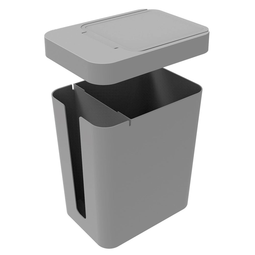 LIXEIRA COM PORTA SACOS 5 LITROS COM TAMPA OPEN/ STOP COZINHA BANHEIRO