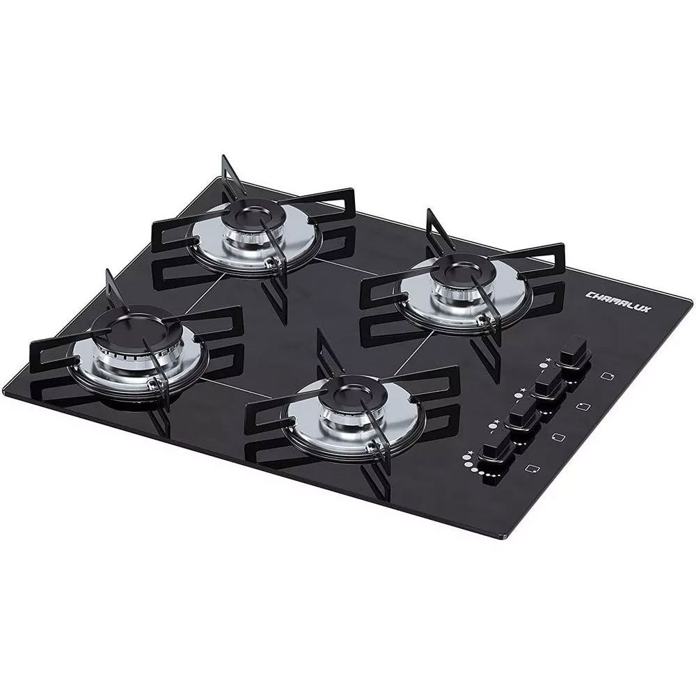 Fogão Cooktop ultra chama 4 bocas 