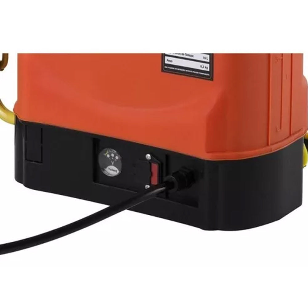 PULVERIZADOR COSTAL Á BATERIA 2 EM 1 PC16MB 16L 3.1 L/M BIVOLT TEKNA