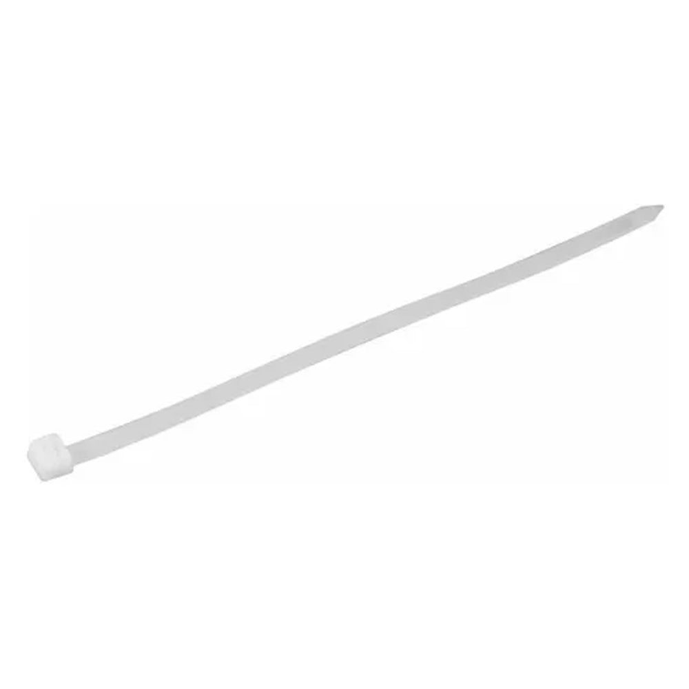 ABRAÇADEIRA PRESILHA 140X3,5MM BRANCA 100 UNIDADES 