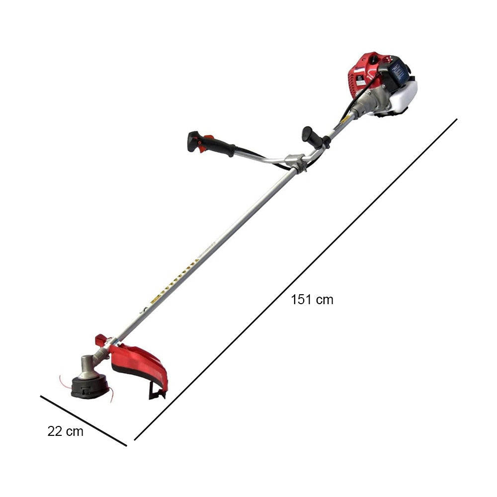 ROCADEIRA A GASOLINA TOYAMA TBC52X 2 TEMPOS TWO BOX 51,6CC COM CARRETEL E LAMINA