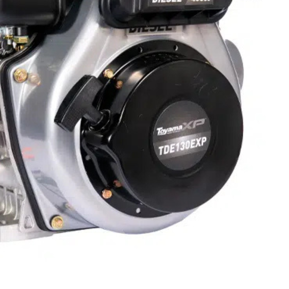 Motor Diesel Toyama TDE130EXP 4T 12.5hp 456 Cc Eixo 1 Pol Roscado e Chavetado Partida Eletrica