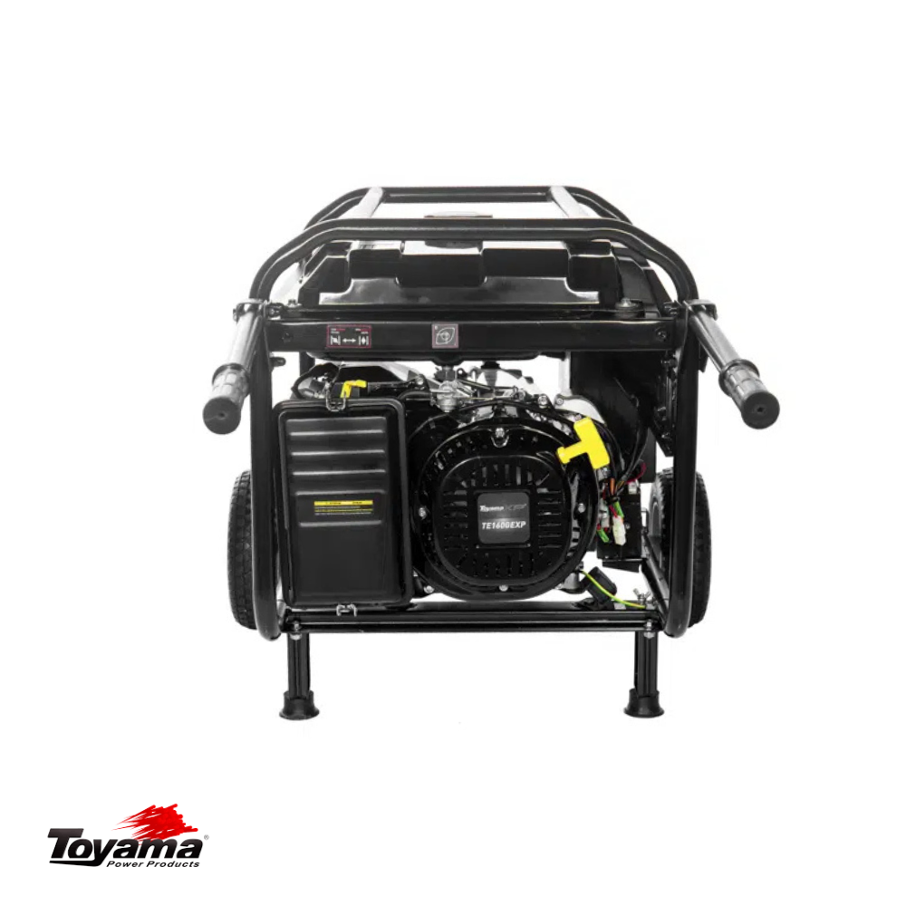 Gerador Energia Gasolina Bivolt 9,0KVA Monofásico TG10000CXE-XP Partida Elétrica e Manual Toyama