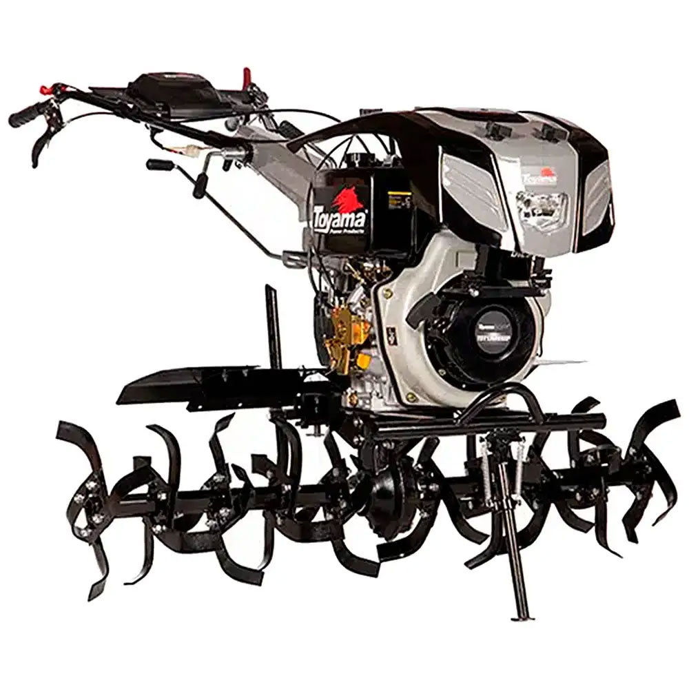 Motocultivador Diesel 11 Hp Partida Elétrica Completo Tdt135re8-xp 704-012 Toyama