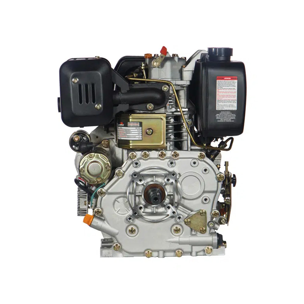 Motor À Diesel Estacionário Tde110xp 4t 11hp 418cc Partida Manual Toyama