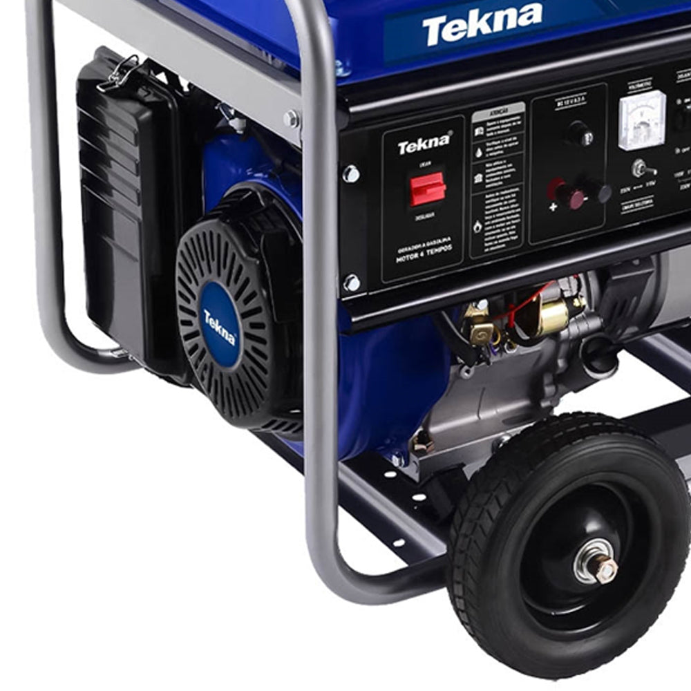 Gerador de Energia a Gasolina 6,0 Kva Bivolt Partida Manual com Avr Gt6500fb Tekna