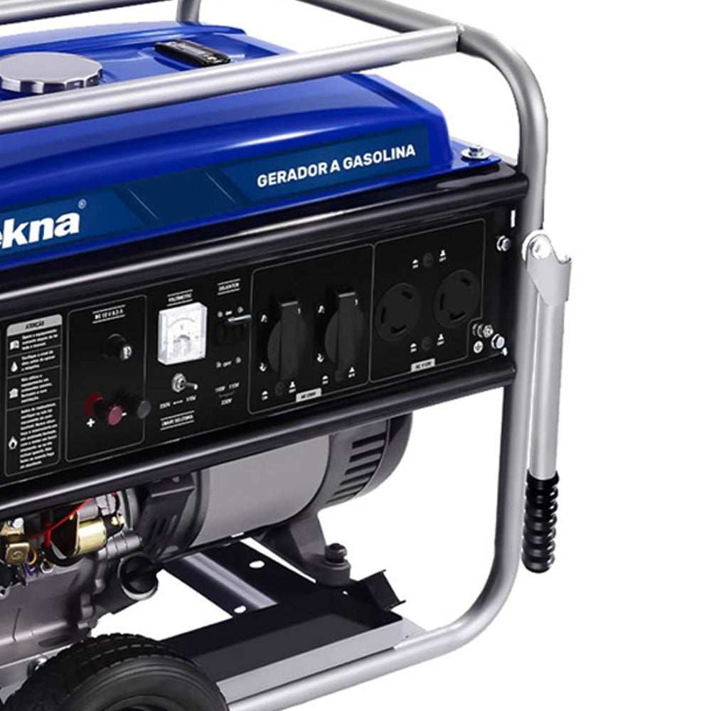 Gerador de Energia a Gasolina 6,0 Kva Bivolt Partida Manual com Avr Gt6500fb Tekna