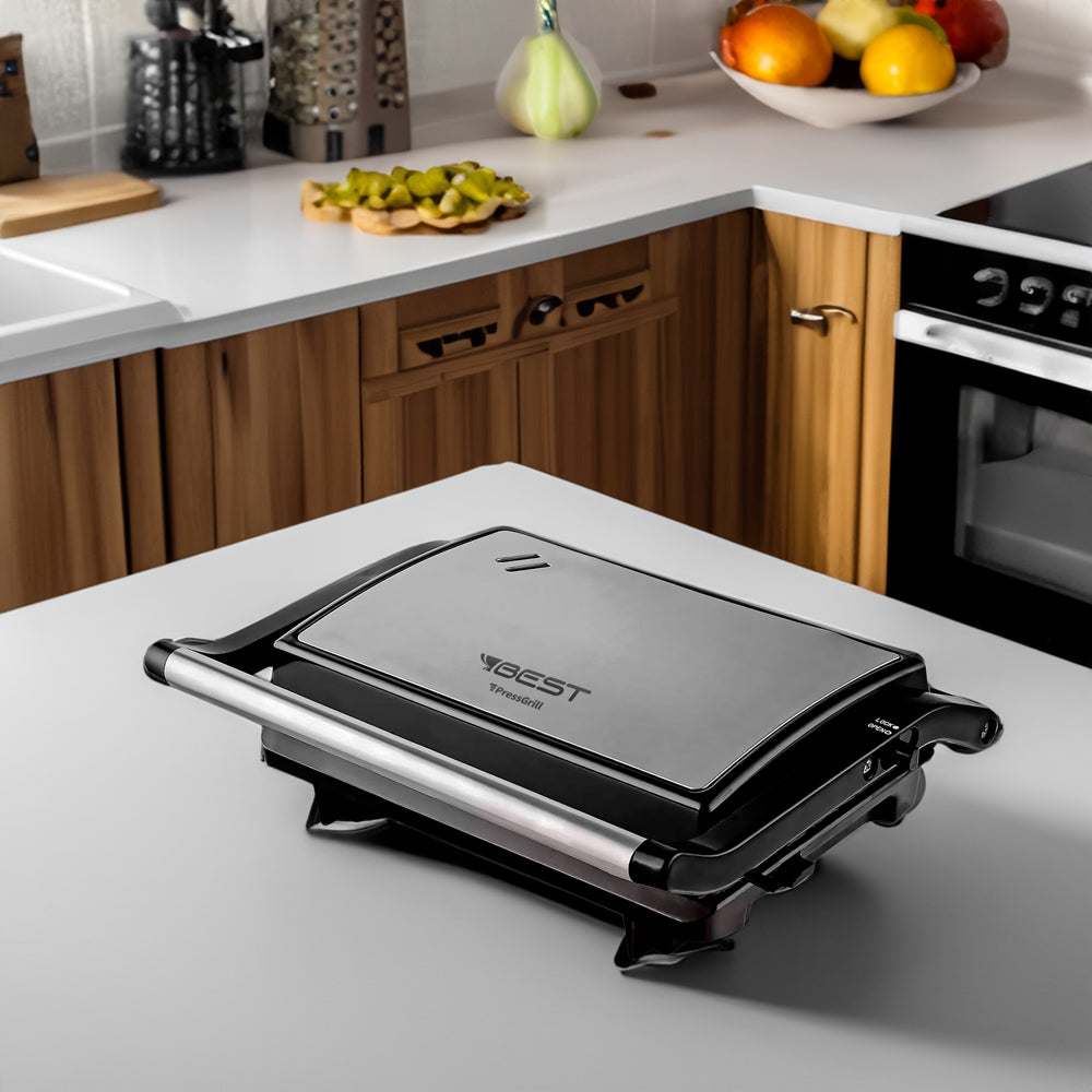 Sanduicheira Mini Press Grill Grelhadeira Elétrica Kj-215a 127v Best