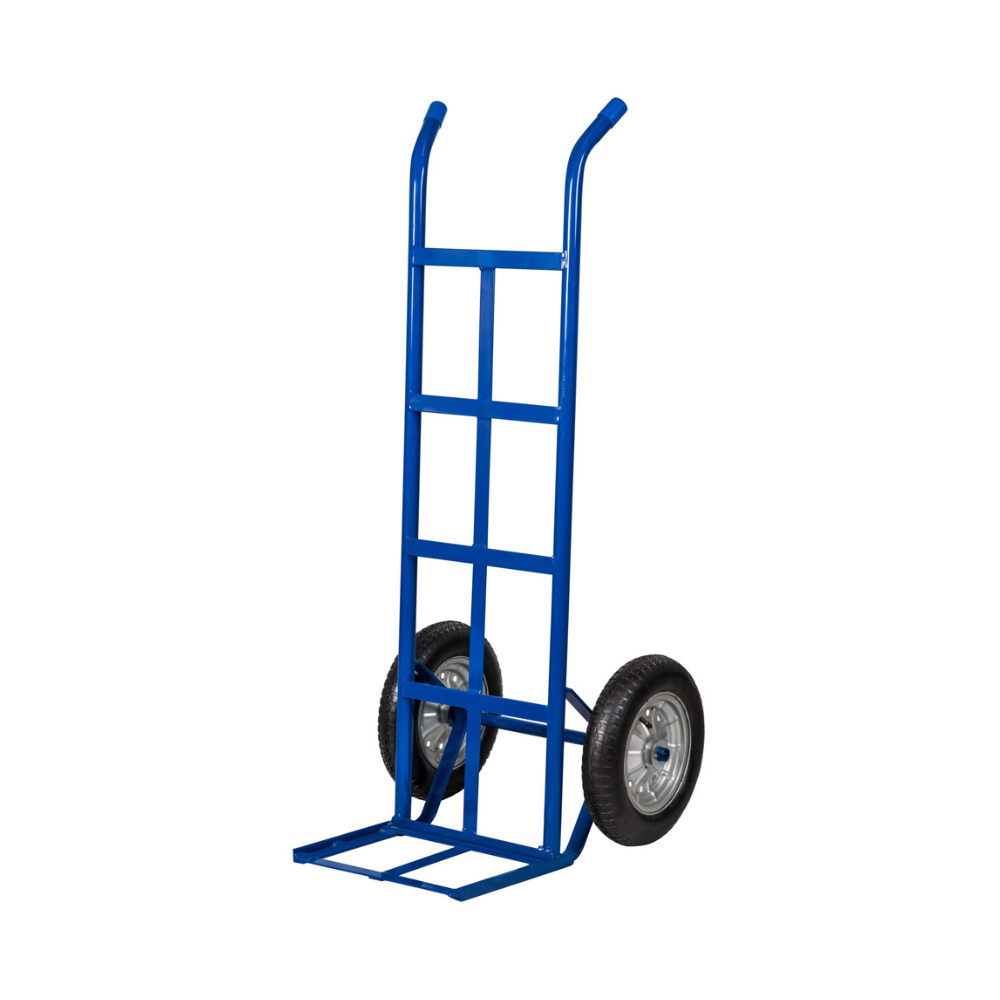 Carrinho de Carga Transporte Armazém 300Kg 2 Rodas Reforçado Metalosa