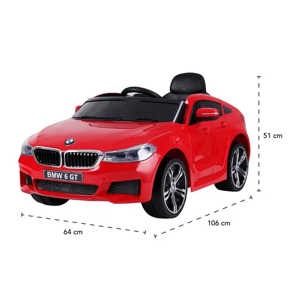 CARRO INFANTIL ELÉTRICO BMW 6 GT COM CONTROLE REMOTO BEL FIX