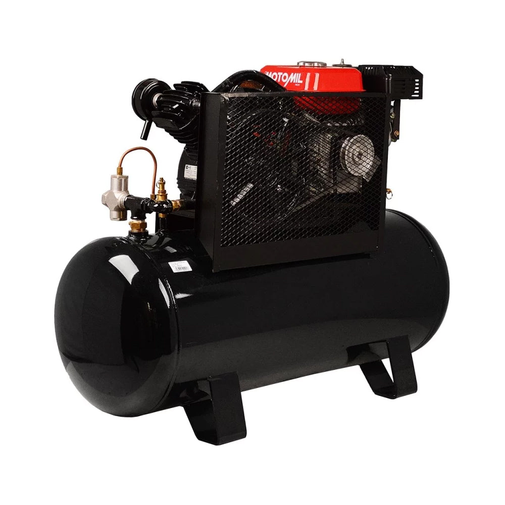 Compressor de Ar a Gasolina 5,5 Hp Cmv 15 / 130 Litros - Motomil