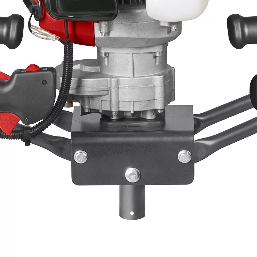 PERFURADOR DE SOLO Á GASOLINA GUIDÃO DUPLO 52CC BPS52D 2T BRANCO