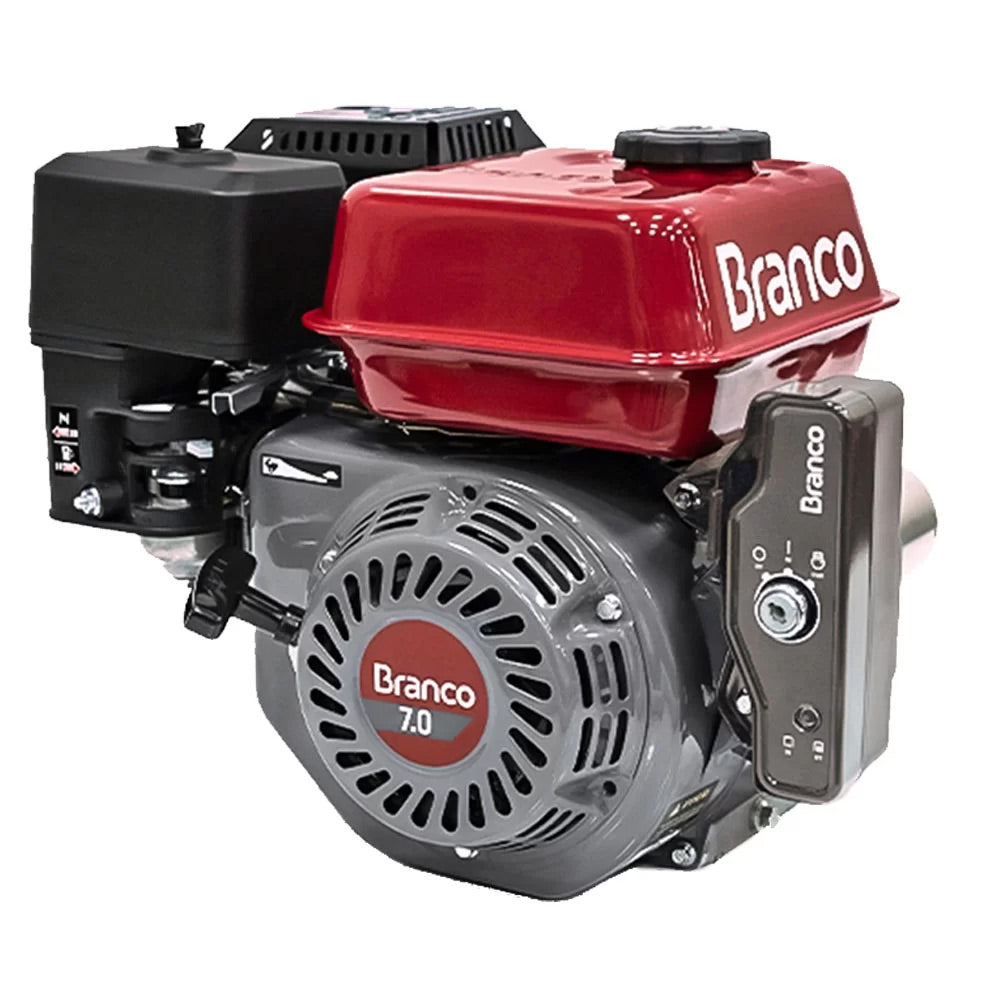 Motor a Gasolina 4 Tempos B4t7.0h Partida Elétrica 7cv e Alerta de Óleo Branco