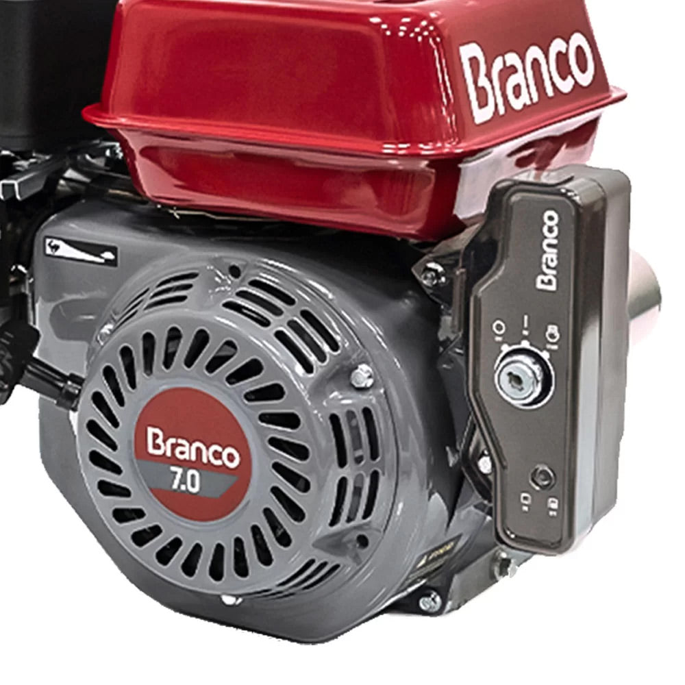 Motor a Gasolina 4 Tempos B4t7.0h Partida Elétrica 7cv e Alerta de Óleo Branco