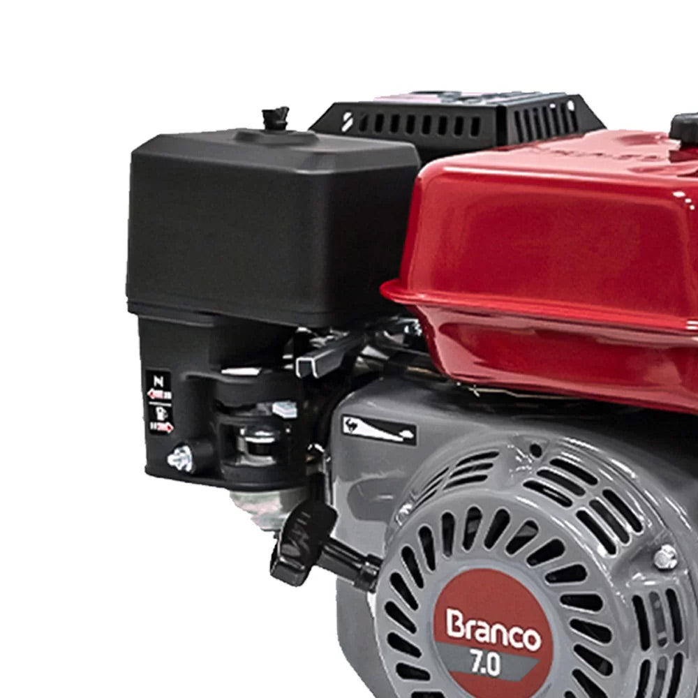 Motor a Gasolina 4 Tempos B4t7.0h Partida Elétrica 7cv e Alerta de Óleo Branco