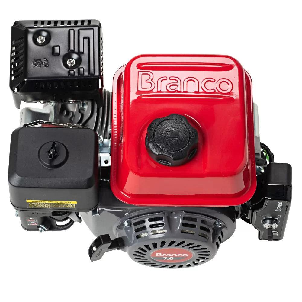 Motor a Gasolina 4 Tempos B4t7.0h Partida Elétrica 7cv e Alerta de Óleo Branco