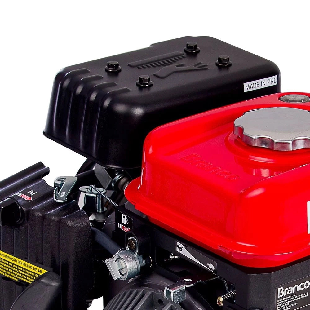 MOTOBOMBA CENTRÍFUGA À GASOLINA B4T 703 2 X 2 POL. 3CV PARTIDA MANUAL BRANCO 