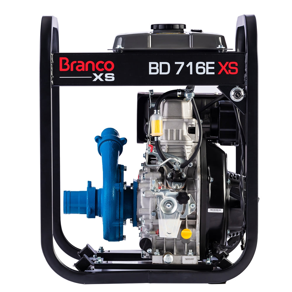 MOTOBOMBA À DIESEL BD716EXS 6,9CV 3600 RPM 2,5 POL PARTIDA ELÉTRICA BRANCO 90319190