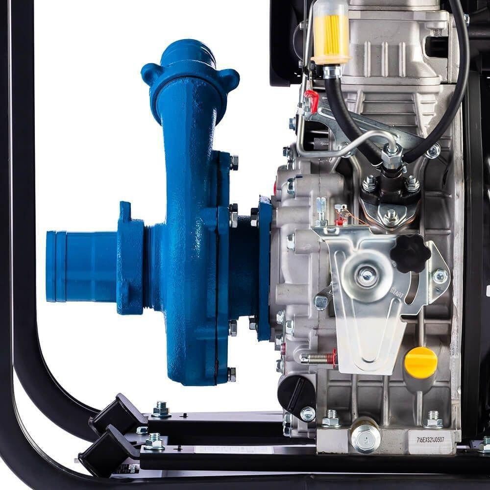 MOTOBOMBA À DIESEL BD716EXS 6,9CV 3600 RPM 2,5 POL PARTIDA ELÉTRICA BRANCO 90319190