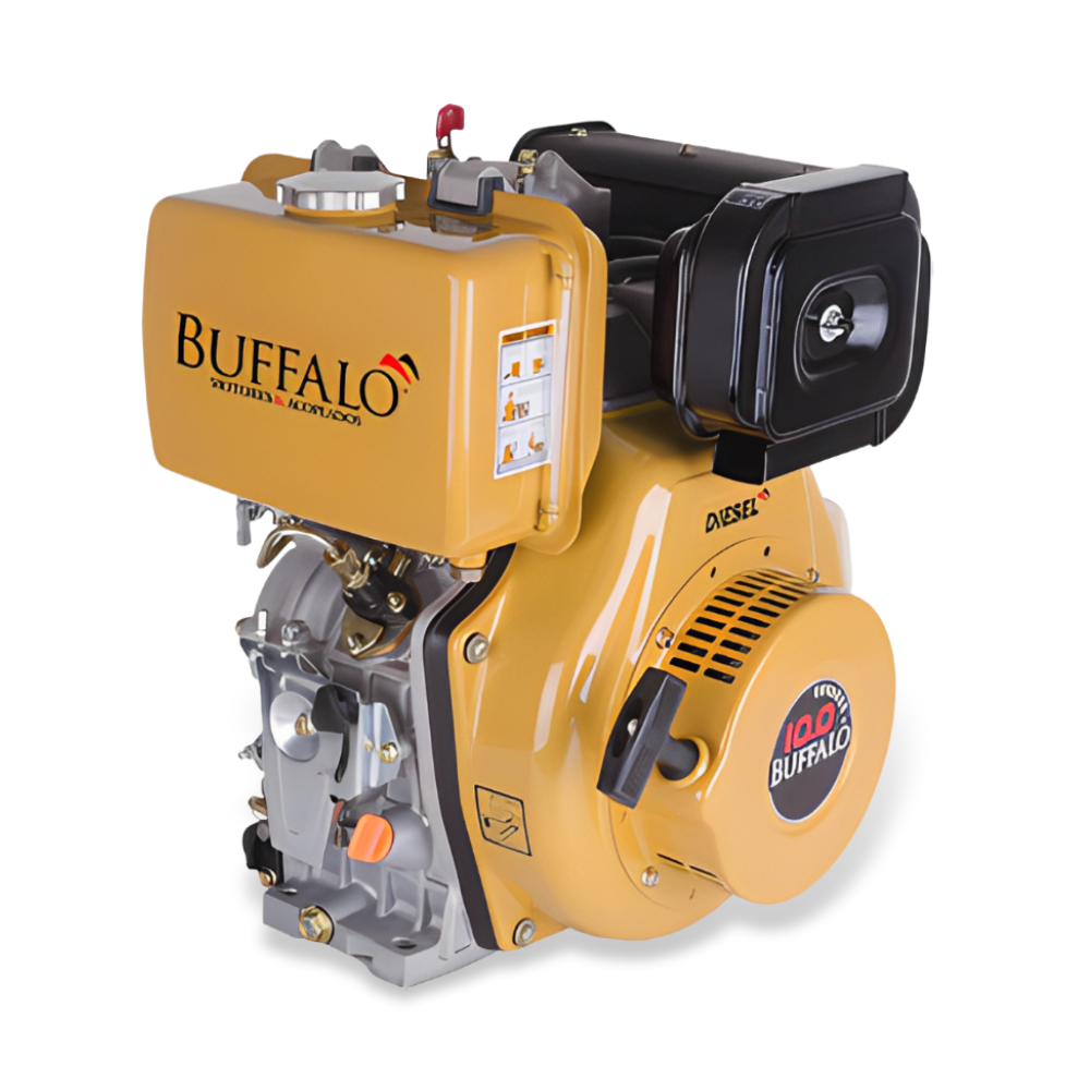 Motor A Diesel Estacionário BFD 10CV 4 Tempos com Partida Manual Buffalo 