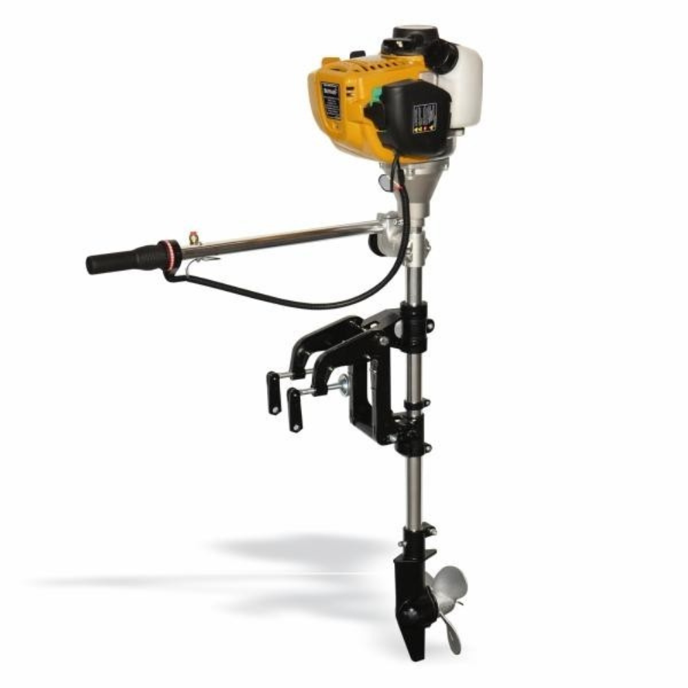 Motor de Popa Buffalo a Gasolina 2T BFG 1.87cv com Rabeta 52 Cilindrada Part. Manual 50240 