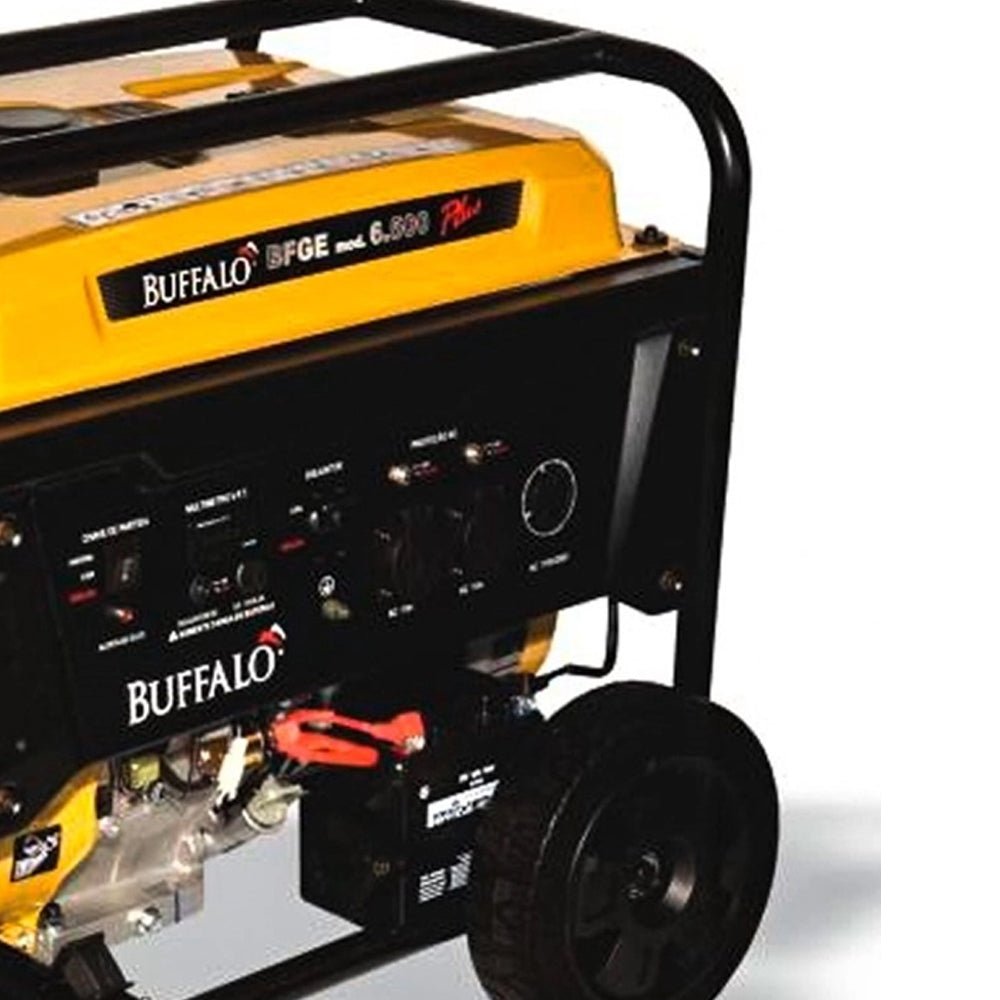 Gerador À Gasolina 6,5kva Bfg6500 15cv 4t 115/230 Buffalo