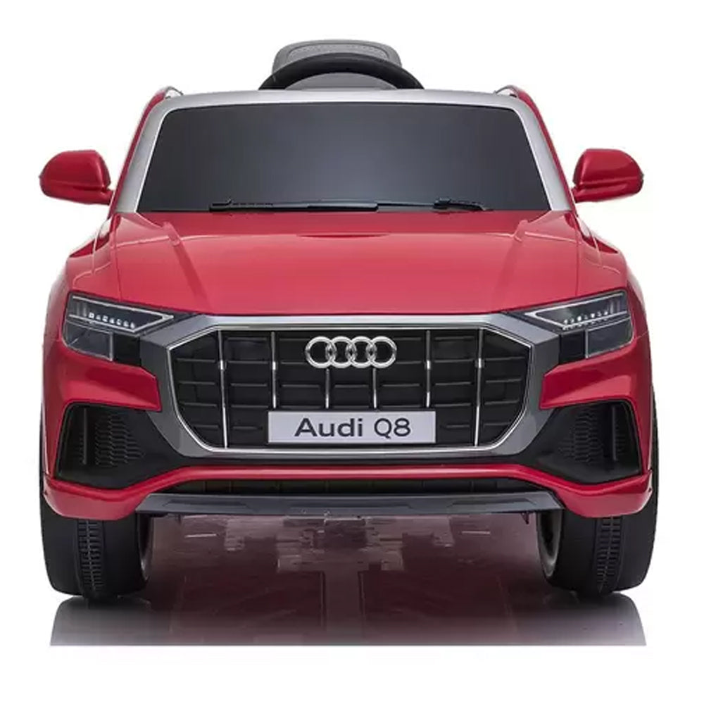 Carrinho Infantil Elétrico Audi Q8 12v com Controle Remoto Branco