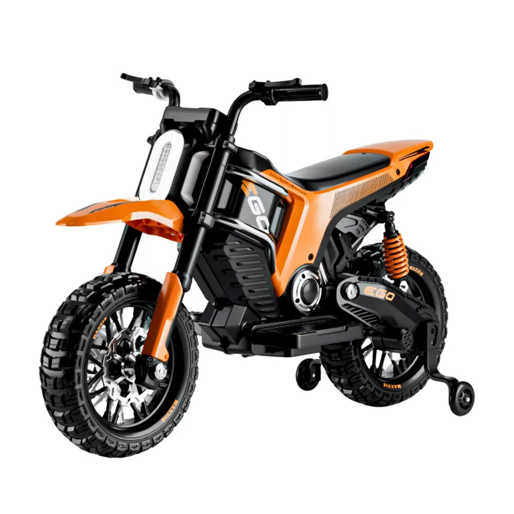 MOTO ELÉTRICA INFANTIL 12V MOTOCROSS ZS FAROL DE LED E ENTRADA USB