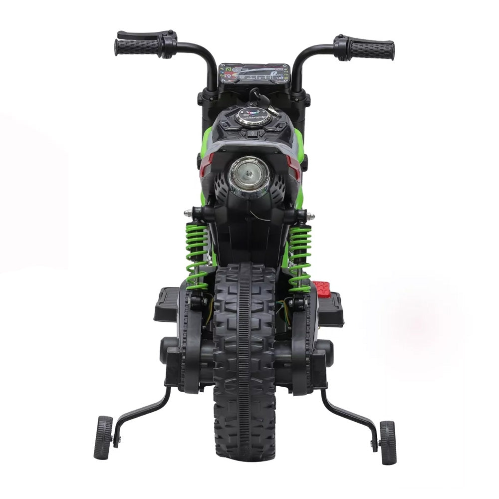 MOTO ELÉTRICA INFANTIL 12V MOTOCROSS ZS FAROL DE LED E ENTRADA USB