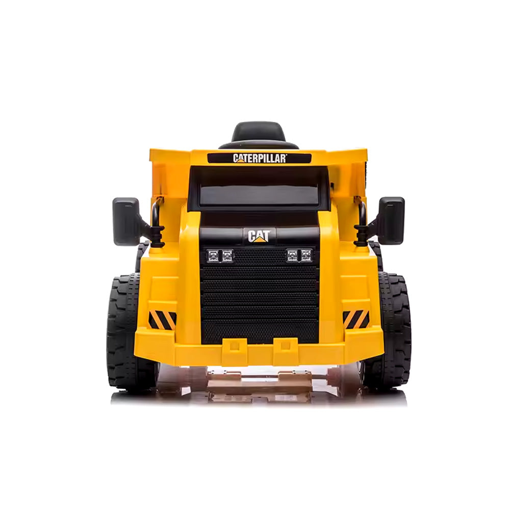 Carrinho Caminhão Elétrico Infantil 12v com Caçamba CAT Com Controle Remoto