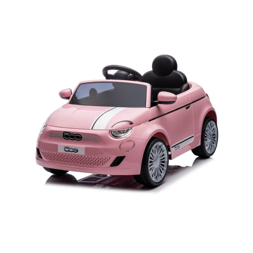 CARRO ELÉTRICO INFANTIL 12V FIAT 500 COM CONTROLE REMOTO SONS E LUZES
