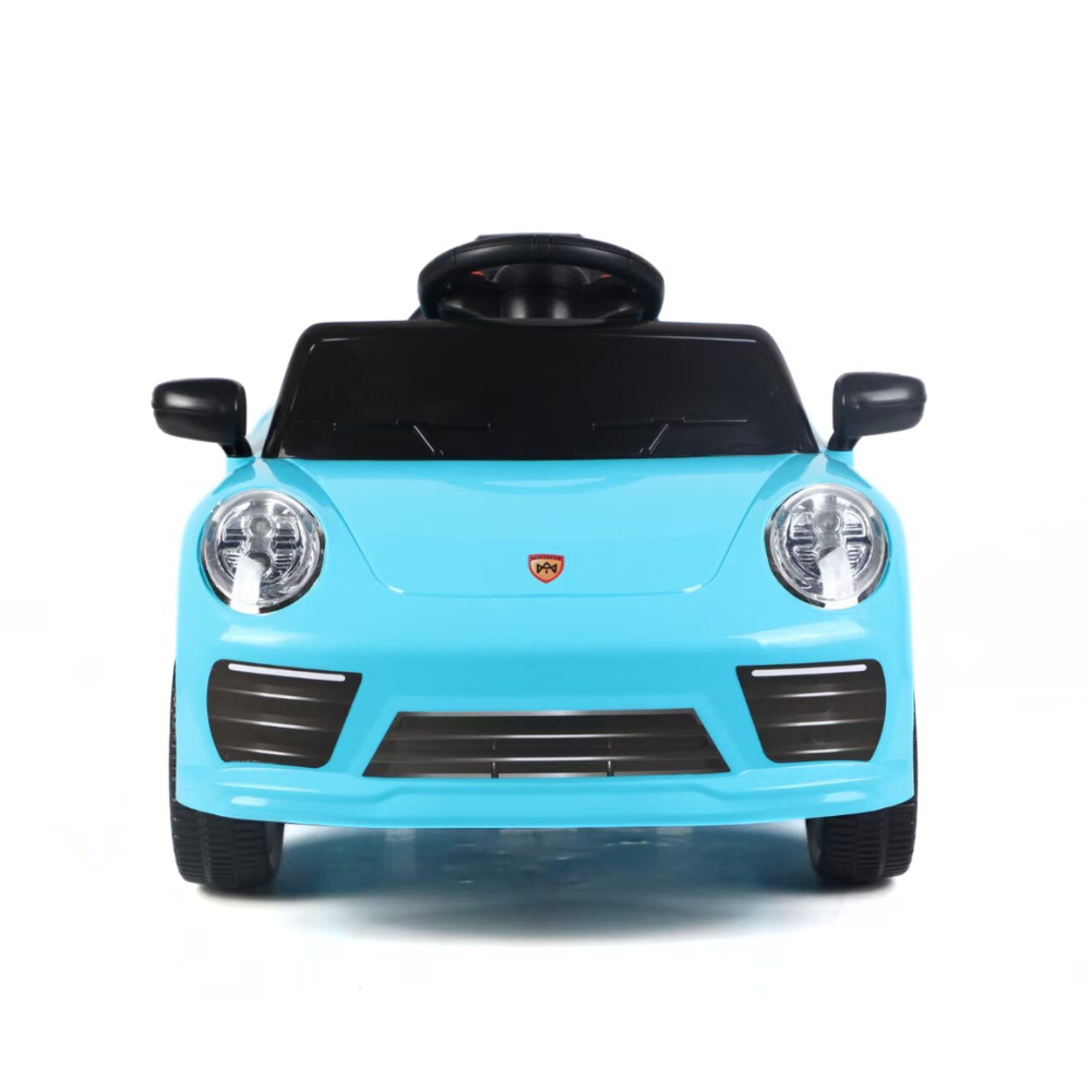 Carrinho Elétrico Infantil Conversível 6V Azul Zippy Controle Remoto e Direção