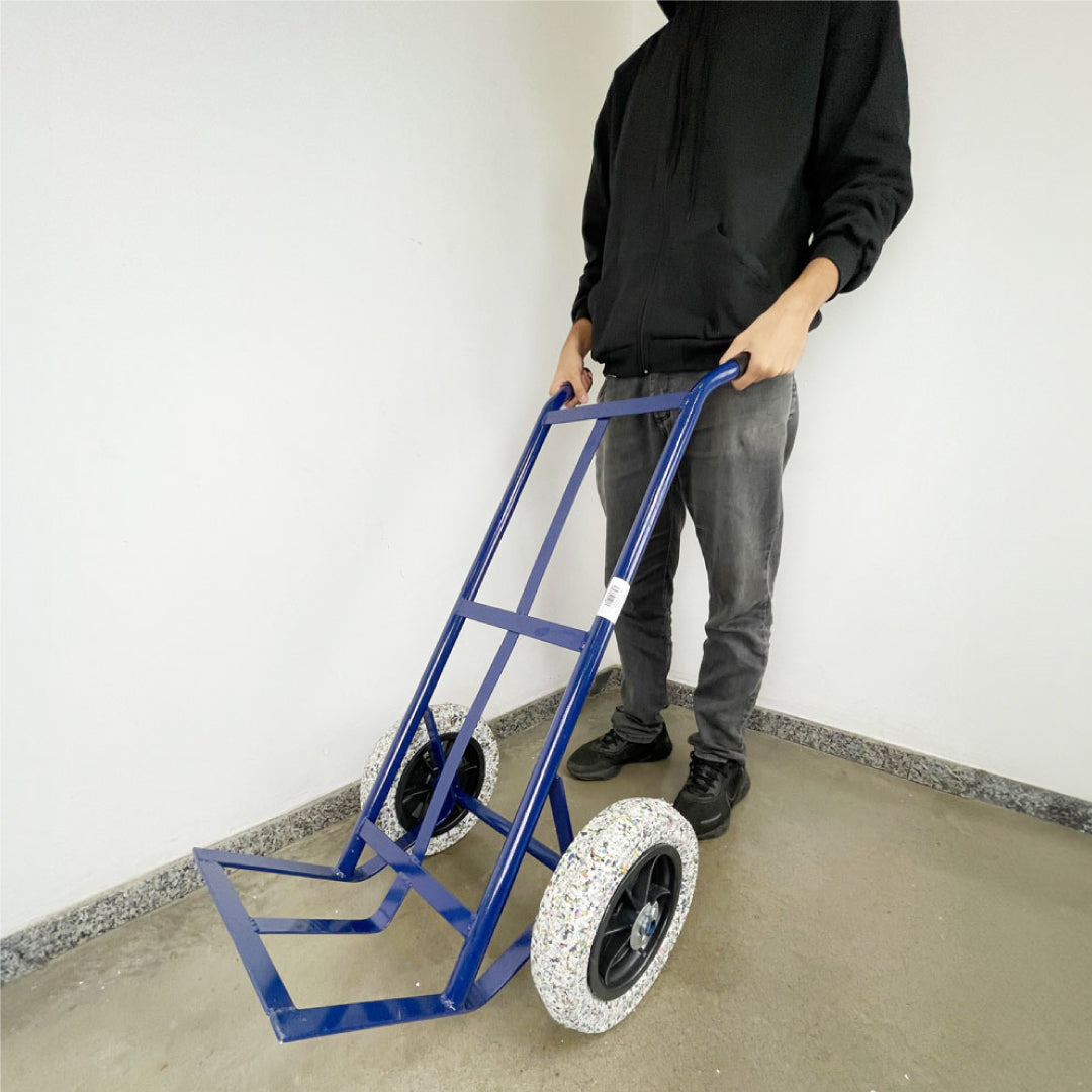 Carrinho de Carga para Transporte 150kg Pneu Maciço Antifuro