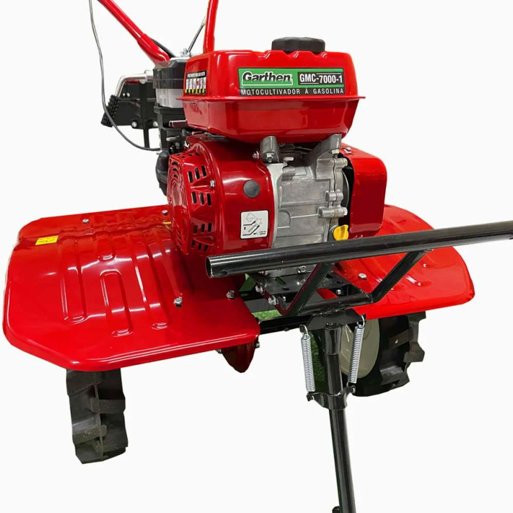 Motocultivador à Gasolina GMC-7000-1 com Carretinha GCM-250