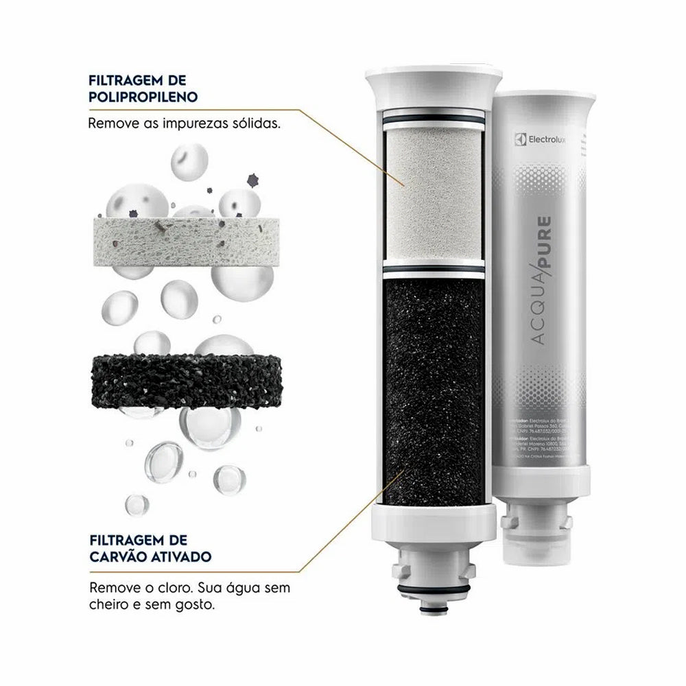 PURIFICADOR DE ÁGUA NATURAL PURE 4X PE12G BIVOLT ELECTROLUX 