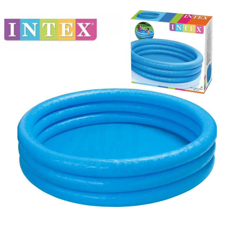 PISCINA INFANTIL INFLÁVEL REDONDA 581 LITROS AZUL INTEX