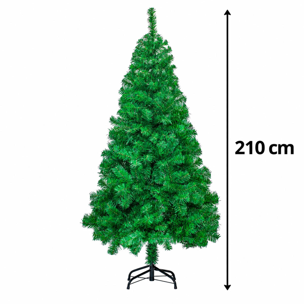 Árvore de Natal Pinheiro 2,10m 1150 Galhos