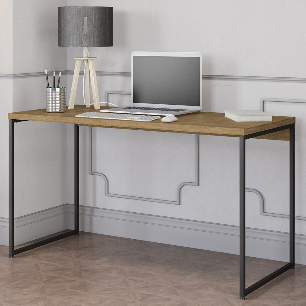 Mesa para Escritório Diretor Estilo Industrial 1,36m Freijo Kapesberg