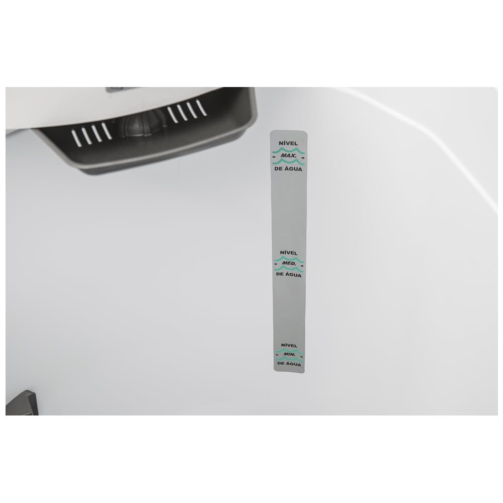 Lavadora Semi-Automática Libell 10kg Branca – 450W, 5 Programas, Dispenser Integrado e Eficiência Energética A